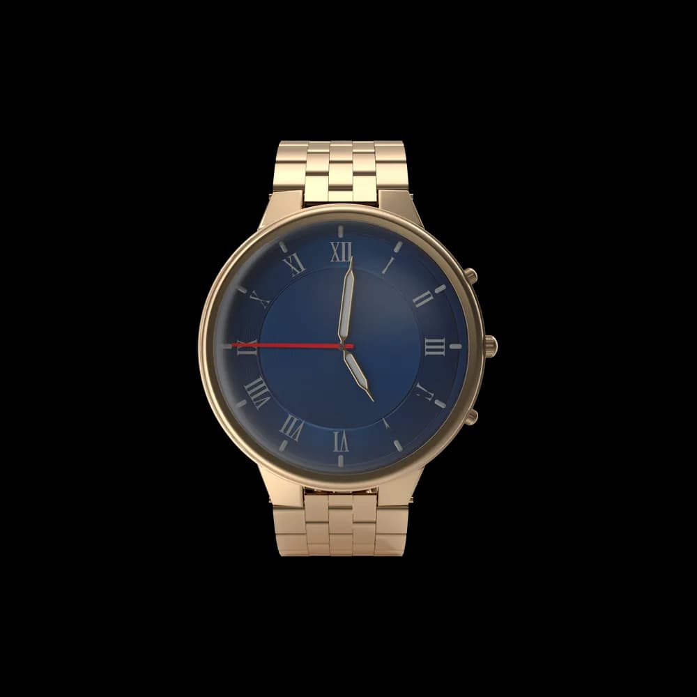 Relógio Feminino Dourado Elegance